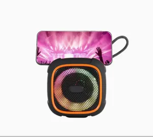 Lyfen Sound Mini — Altavoz Bluetooth Portátil con Luz RGB y Sonido HIFI