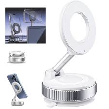 LyfenMag Pro – Soporte Magnético Plegable con Ventosa Fuerte y Rotación 360°