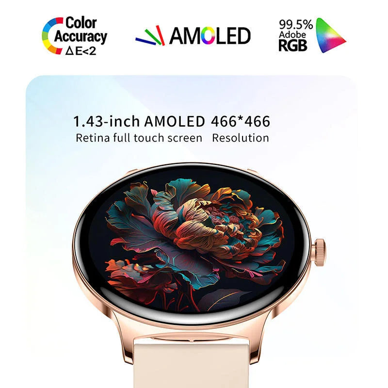 LyfenWatch Aura – Smartwatch AMOLED ultrafino