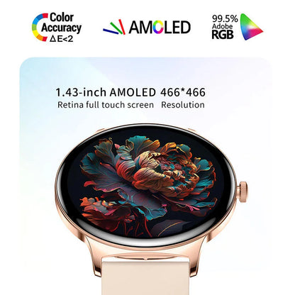 LyfenWatch Aura – Smartwatch AMOLED ultrafino