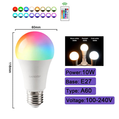 LyfenGlow Smart RGB – Bombilla LED Multicolor