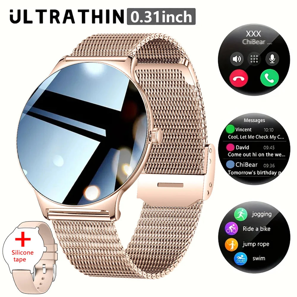 LyfenWatch Aura – Smartwatch AMOLED ultrafino