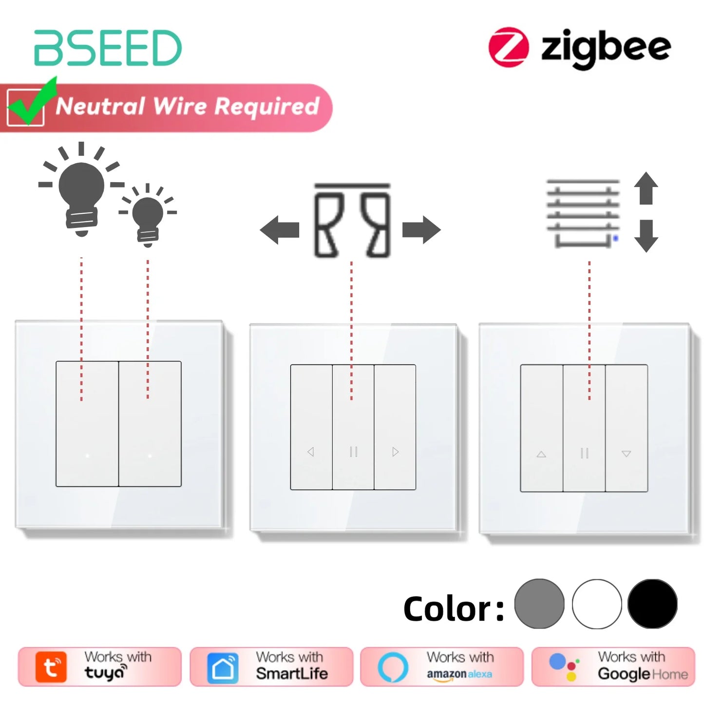 Przełącznik zasłon – Automatyzacja żaluzji i rolet