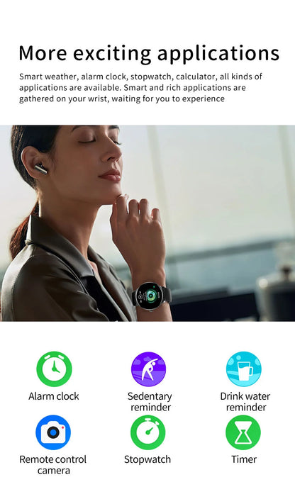 LyfenWatch Aura – Smartwatch AMOLED ultrafino