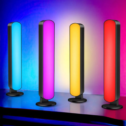 LyfenGlow Sync RGB – Lámpara LED de Ambiente con Control de Sonido y App Móvil (1 o 2 Unidades)