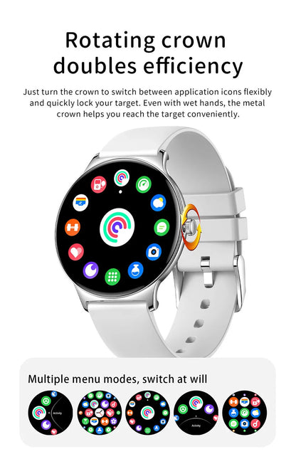 LyfenWatch Aura – Smartwatch AMOLED ultrafino