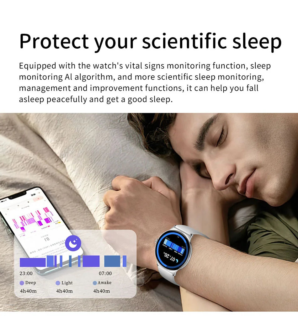 LyfenWatch Aura – Smartwatch AMOLED ultrafino