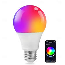 Inteligentna żarówka LED RGB (Bluetooth + WiFi)