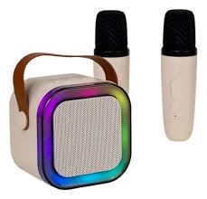 LyfenSing PartyBox – Karaoke Portátil con Bluetooth 5.3 y 2 Micrófonos InalámbricosAltavoz Bluetooth / Karaoke portátil