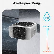 Kamera bezpieczeństwa WiFi zasilana energią słoneczną