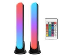 LyfenGlow Sync RGB – Lámpara LED de Ambiente con Control de Sonido y App Móvil (1 o 2 Unidades)